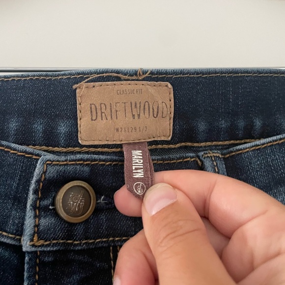 Driftwood Marilyn Floral Embroidered Jeans Boho Festival - Picture 3 of 7